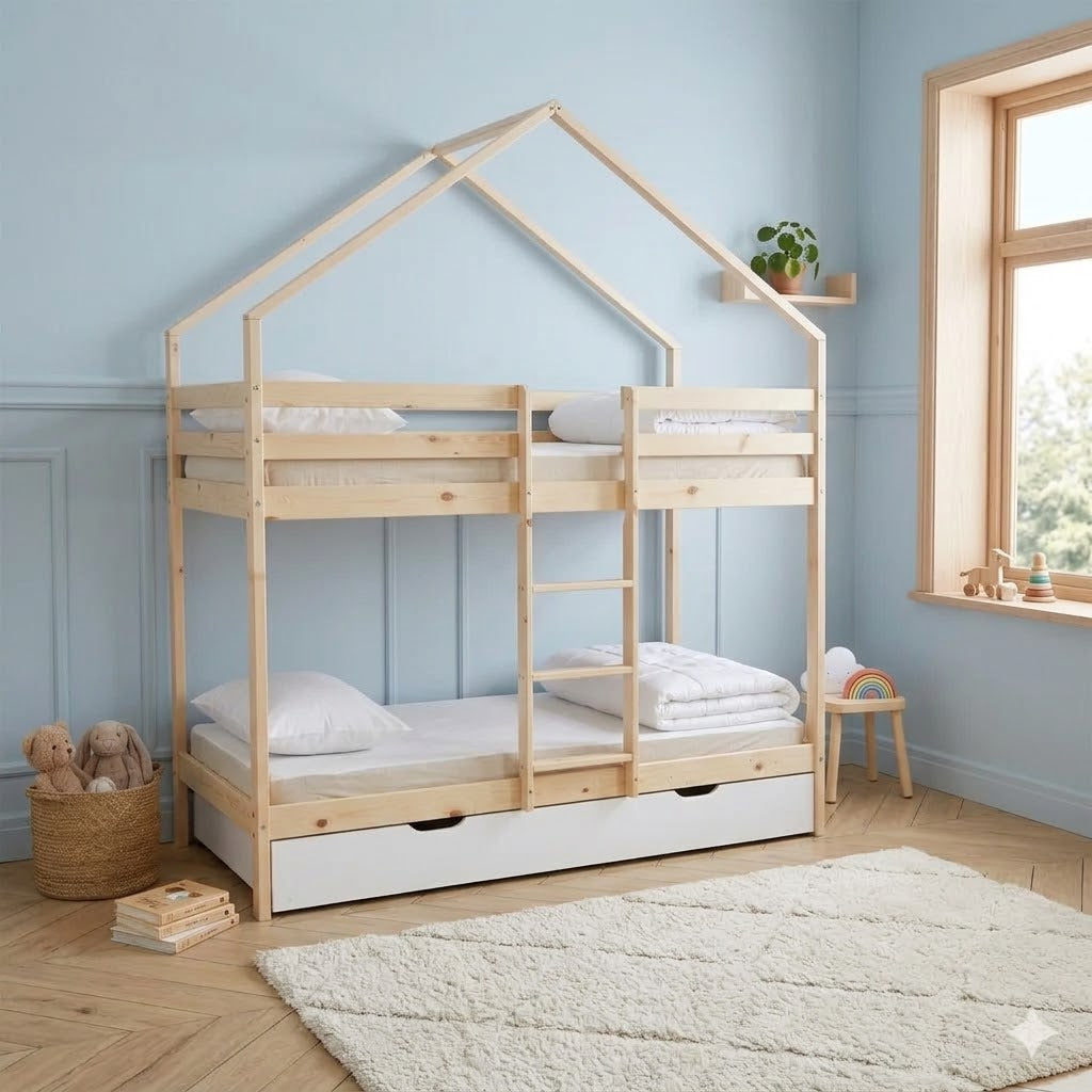 5 idées déco tendances pour personnaliser le lit cabane superposé de vos enfants
