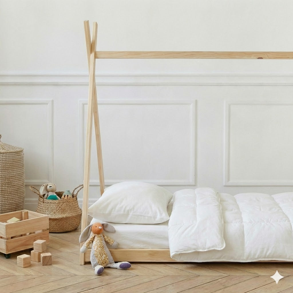 Lit Cabane Montessori Modèle Iris 90x190