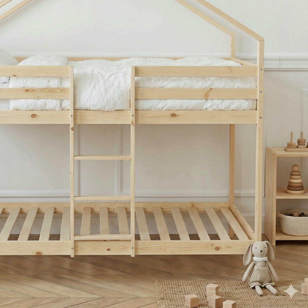 Lit Cabane Superposé Modèle Andria 90x190