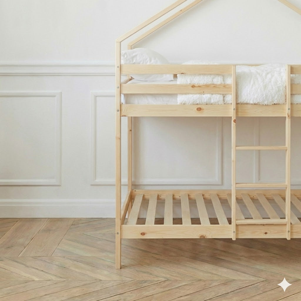 Lit Cabane Superposé Modèle Andria 90x190