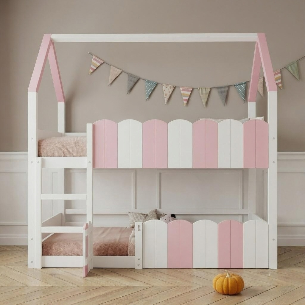 Lit Superposé Cabane Modèle Petra 90x200