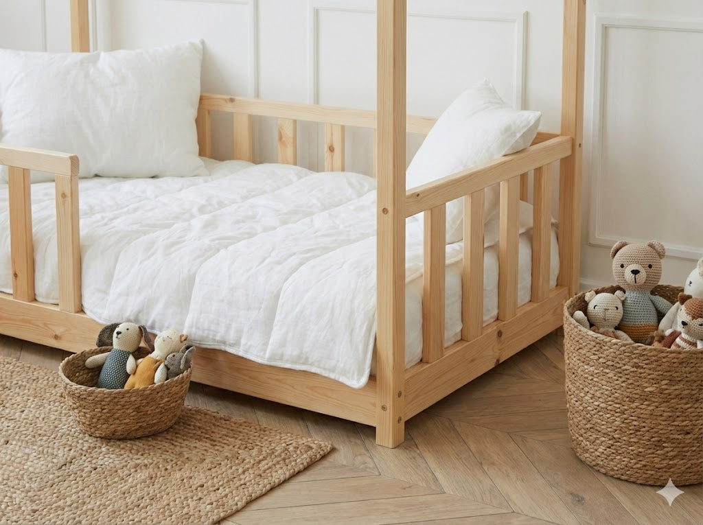 Lit Cabane Montessori modèle Lina 70x140