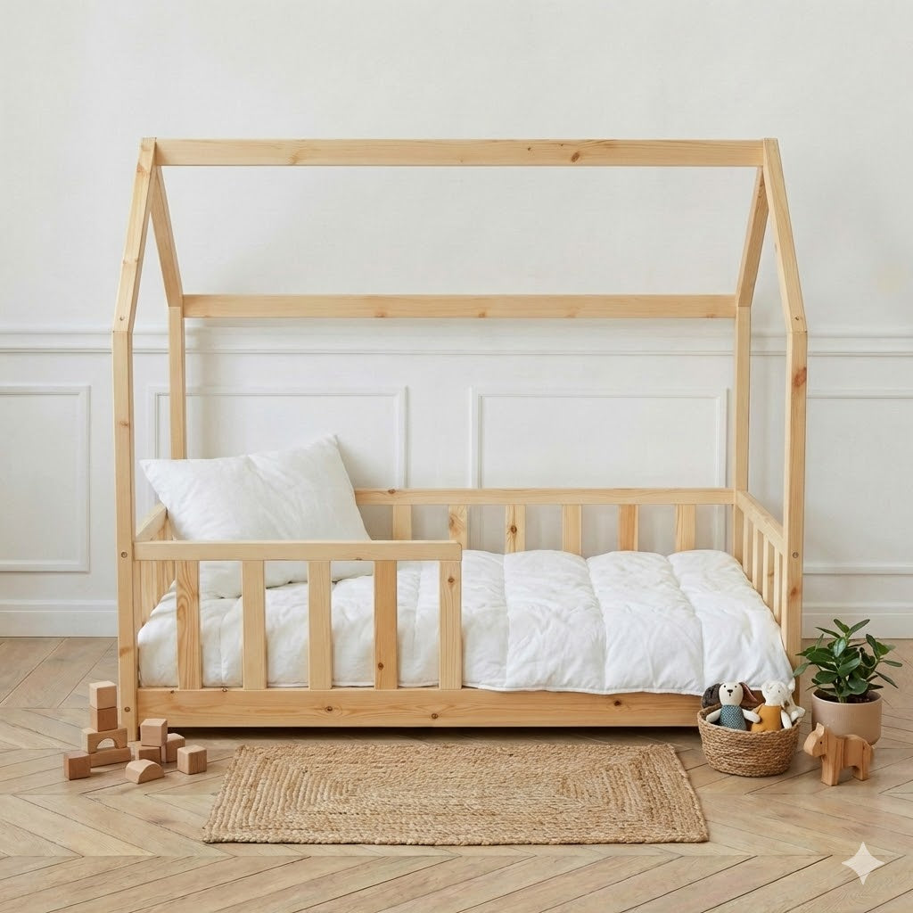 Lit Cabane Montessori modèle Lina 70x140