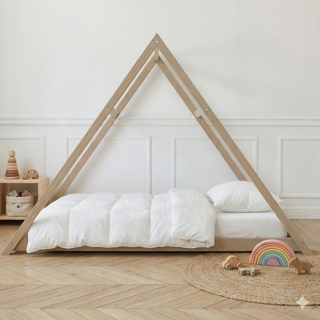 Lit Cabane Montessori Modèle Gabin 90x190