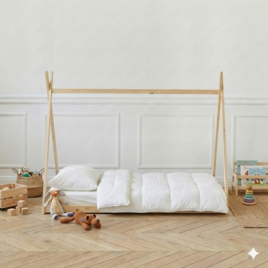 Lit Cabane Montessori Modèle Iris 90x190