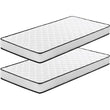 Lot de 2 matelas adaptés à la taille du lit